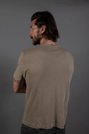 Men's Warren Wide Pocket Cotton Linen V-Neck Tee - view 10