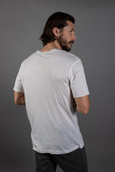 Men's Warren Wide Pocket Cotton Linen V-Neck Tee - view 7