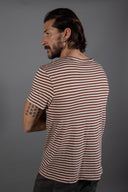 Men's Cross V-Neck Stripe Tee - view 25