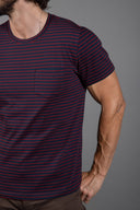 Men's V-Pocket Stripe Tee - view 3
