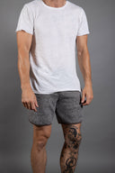 Men's Soft Knit Melange O.s.b. Shorts — Mika Jaymes (view 5)