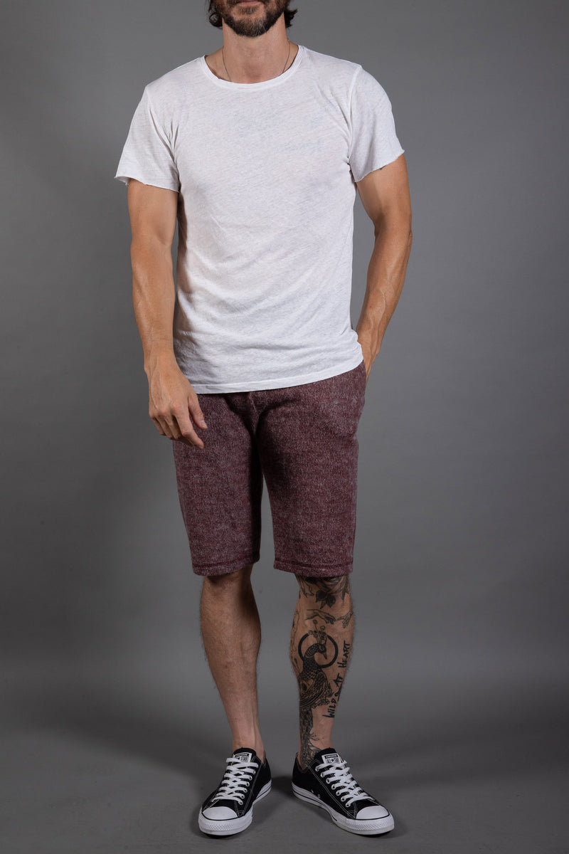 Men's Soft Knit Melange Shorts