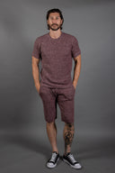 Men's Soft Knit Melange Short Sleeve Crew Tee - view 4