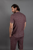 Men's Soft Knit Melange Short Sleeve Crew Tee - view 5