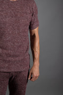 Men's Soft Knit Melange Short Sleeve Crew Tee - view 3