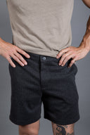 Spencer Herringbone Snap Short - view 6