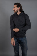 Spencer Herringbone Kangaroo Hoodie - view 3