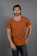 Men's Cotton Linen Patch Sleeve Tee - view 23