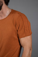Men's Cotton Linen Patch Sleeve Tee - view 25