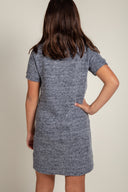 Girl's Soft Knit Dress - view 18