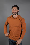 Men's Linen Blend Long Sleeve Hoodie - view 16