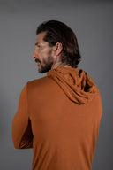 Men's Linen Blend Long Sleeve Hoodie - view 18