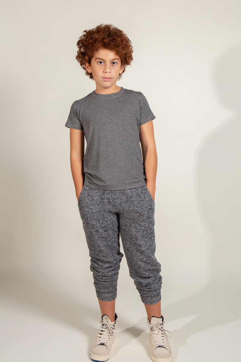 Boy's Modal Tee — Grey