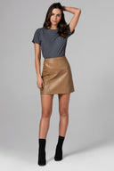 Women's Linen Blend Pocket Tee - Grey - view 3