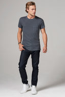 Men's Linen Blend Pocket Tee - view 26