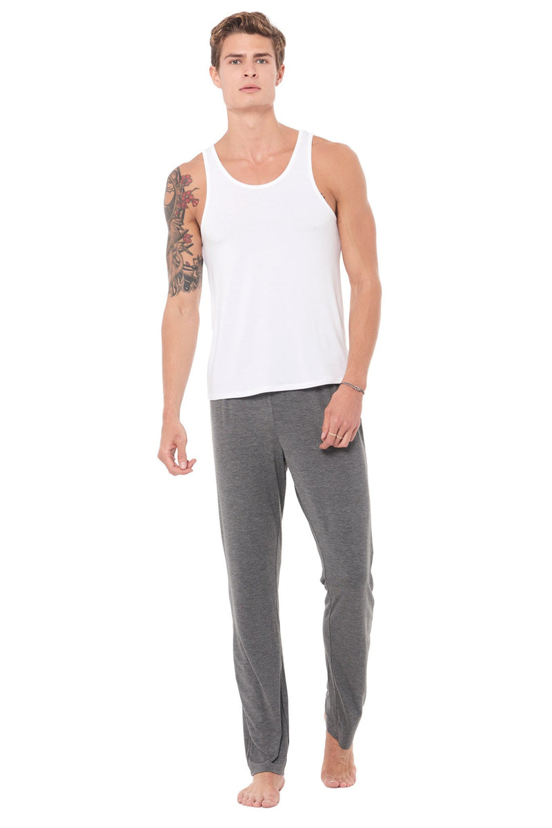 Men's Modal Lounge Pant — Heather Grey