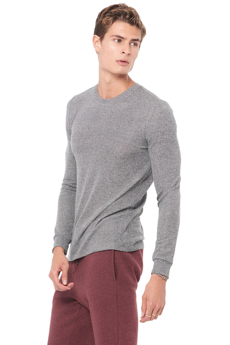 Men's Novelty Texture Long Sleeve Pullover – Mika Jaymes