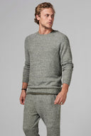 Men's Soft Knit Melange Pullover Sweater - view 2