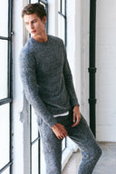 Men's Soft Knit Melange Pullover Sweater - view 13