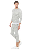 Men's Soft Knit Melange Pullover Sweater - view 4
