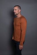 Men's Cameron Tri-Blend Long Sleeve Tee — Mika Jaymes (view 4)