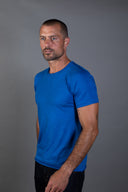 Men's Tri-Blend Patch Sleeve Tee — Mika Jaymes (view 2)