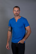 Men's Tri-Blend Cross V-Neck Tee - view 23