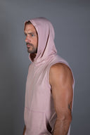 Men's Sleeveless Tri-Blend Hoodie — Mika Jaymes (view 9)