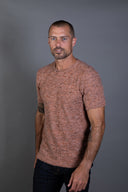 Men's Soft Knit Melange Short Sleeve Crew Tee - view 27