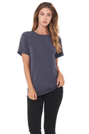 Women's Modal Crew Neck Tee - Graphite