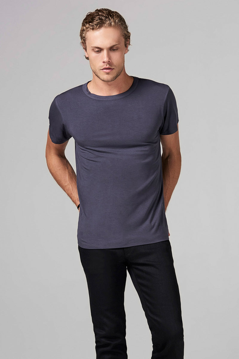 Men's Modal Relaxed Crew Neck Tee – Mika Jaymes