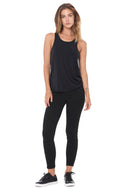 Women's Modal Scoop Neck Tank Top - Black - view 2