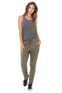 Women's Modal Scoop Neck Tank Top - Heather Grey - view 3