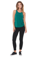 Women's Modal Scoop Neck Tank Top - Teal - view 3