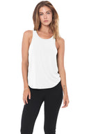 Women's Modal Scoop Neck Tank Top - White