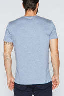 Men's Crew Neck Stripe Tee - view 11