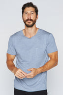 Men's Sailor Pocket Stripe Tee - view 12