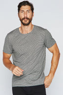 Men's Crew Neck Stripe Tee - view 16