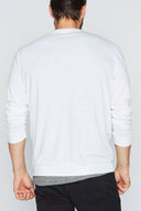 Men's Tri-Blend Cardigan Sweater - view 8