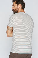 Men's V-Pocket Stripe Tee - view 13
