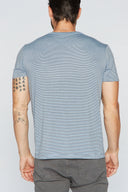 Men's Cross V-Neck Stripe Tee - view 16