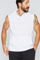 Men's Sleeveless Tri-Blend Hoodie - view 13