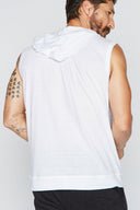 Men's Sleeveless Tri-Blend Hoodie - view 22