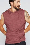 Men's Sleeveless Tri-Blend Hoodie - view 15