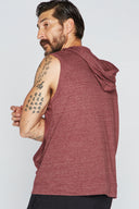 Men's Sleeveless Tri-Blend Hoodie - view 24