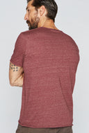 Men's Tri-Blend Patch Sleeve Tee - view 13