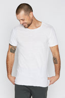 Men's Cotton Linen Patch Sleeve Tee - view 17