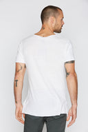 Men's Cotton Linen Patch Sleeve Tee - view 16