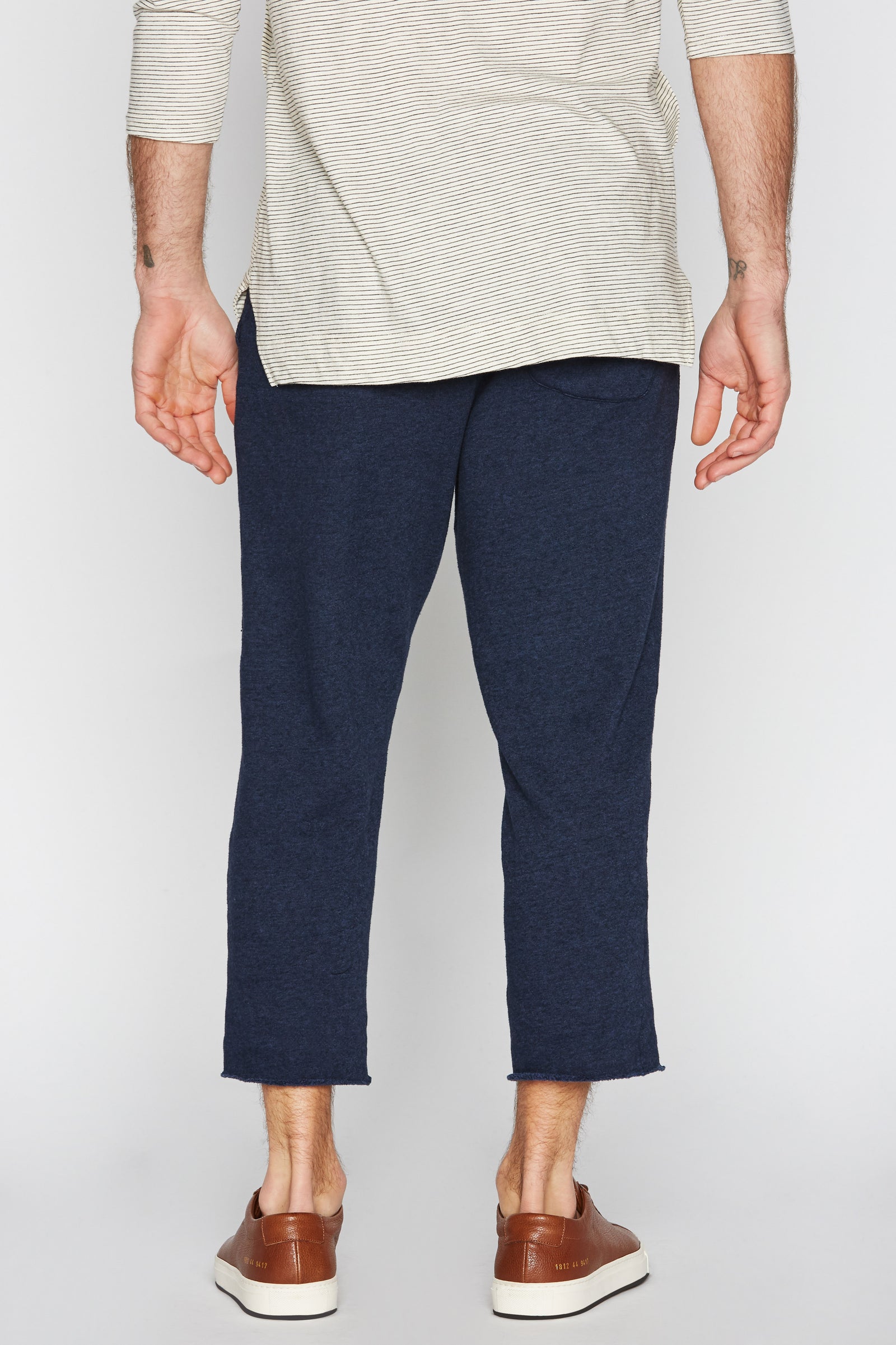 Men's French Terry Cut Off Raw Hem Sweatpant – Mika Jaymes