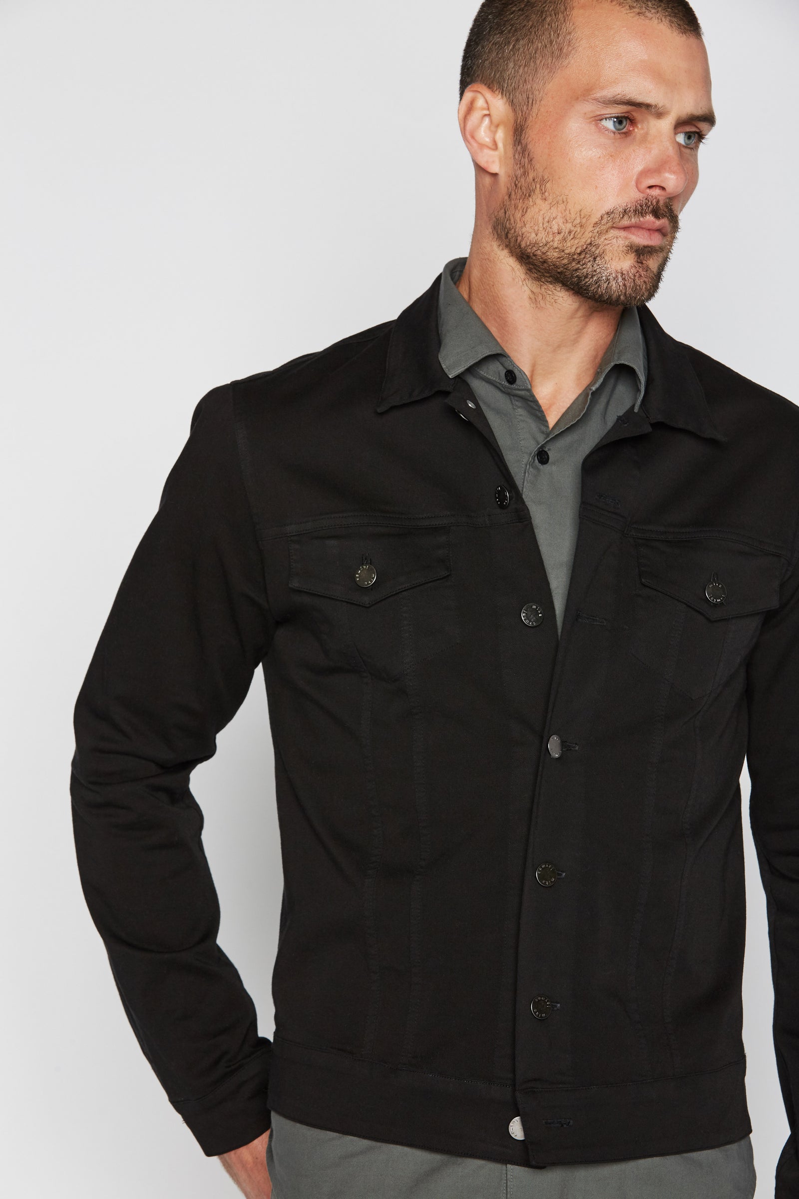 美品★ TWILL JACKET LIKE TOP Men's Slim Fit Twill Jacket – Mika Jaymes